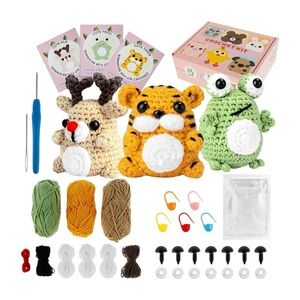 Beginner Crochet Kit with Step-by-Step Videos